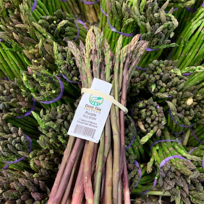 Chinese Vegetable Organic Seeds Plants Purple Asparagus Fioletovyy Rare 15pcs 