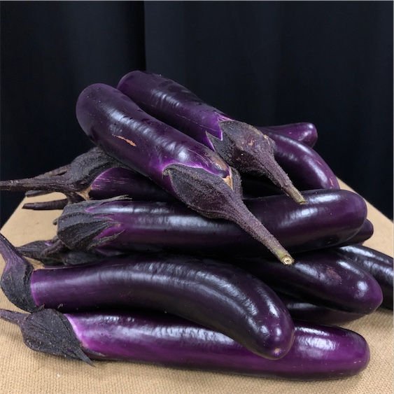 20+Seeds Chinese Eggplants Long Purple Eggplants Aubergine Asian Vegetable USA