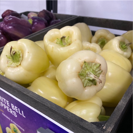 White Bell Peppers Information and Facts