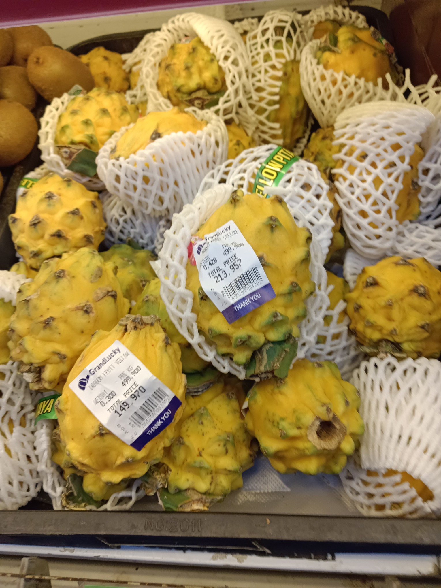 Yellow Dragonfruit at Whole Foods Market