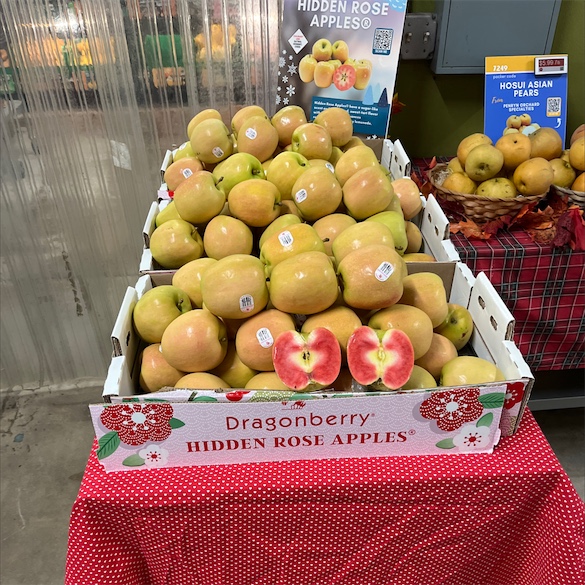 Hidden Rose Apple - Buy organic pink inside apples online from Miami Fruit